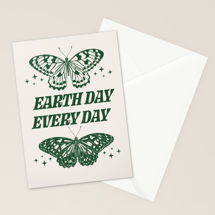 Earth Day Every Day Stationery Card Gallery Image 2