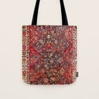 Qashqaâi Fars Southwest Persian Nomad Rug Print Tote Bag Gallery Image 1