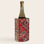Qashqaâi Fars Southwest Persian Nomad Rug Print Wine Chiller Gallery Image 2