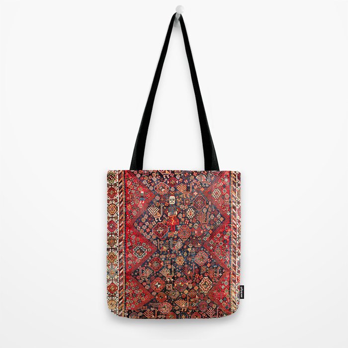 Qashqaâi Fars Southwest Persian Nomad Rug Print Tote Bag Gallery Image 2