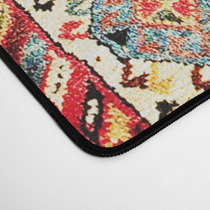 Qashqaâi Fars Southwest Persian Nomad Rug Print Desk Mat Gallery Image 4