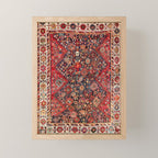 Qashqaâi Fars Southwest Persian Nomad Rug Print Mini Art Print Gallery Image 1