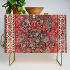 Qashqaâi Fars Southwest Persian Nomad Rug Print Credenza Gallery Image 1