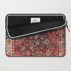 Qashqaâi Fars Southwest Persian Nomad Rug Print Laptop Sleeve Gallery Image 2