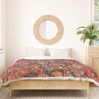 Qashqaâi Fars Southwest Persian Nomad Rug Print Duvet Cover Gallery Image 3