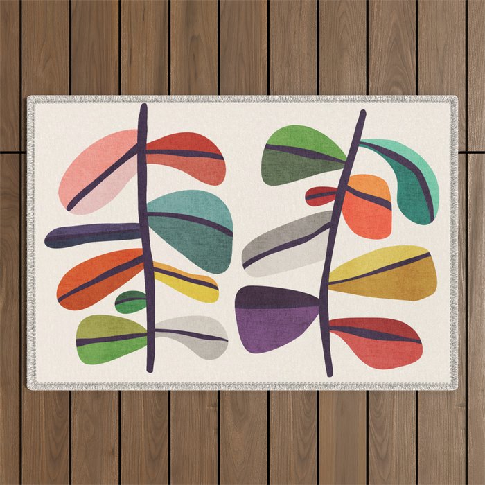 Plant specimens Outdoor Rug Gallery Image 1