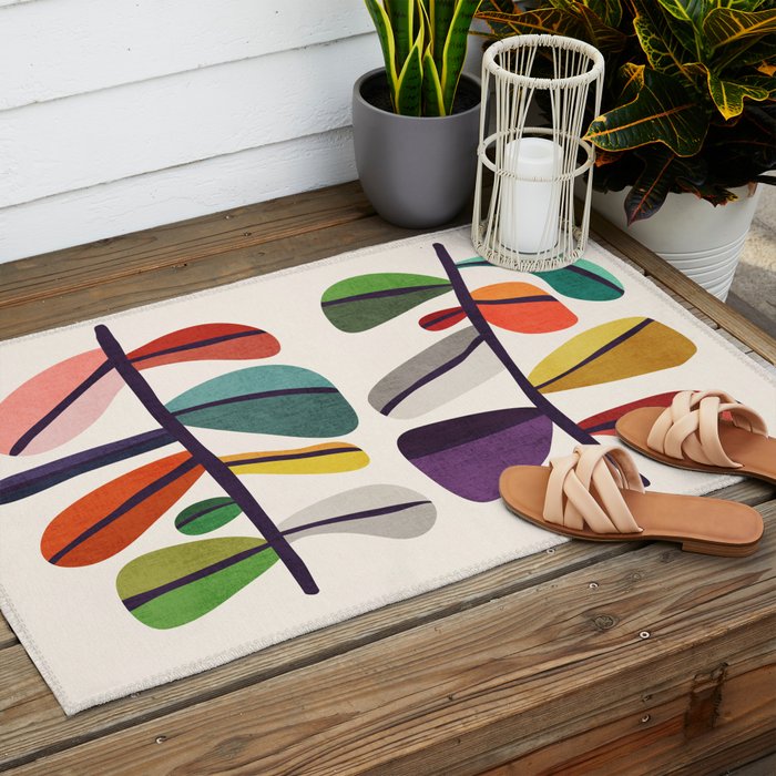 Plant specimens Outdoor Rug Gallery Image 2