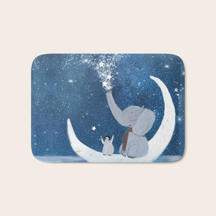 shooting stars Bath Mat Gallery Image 1