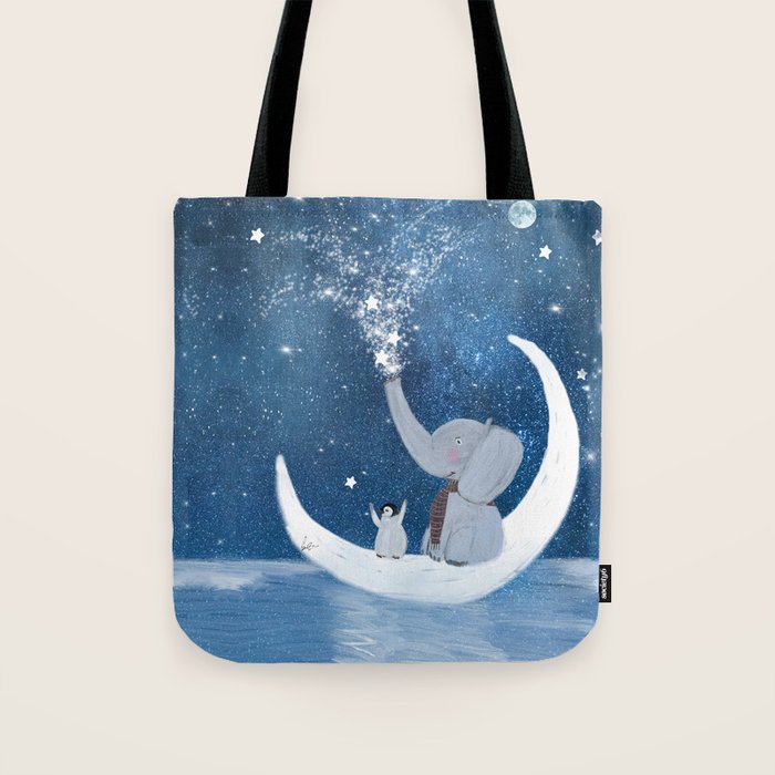 shooting stars Tote Bag Gallery Image 1