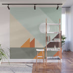 Geometric Landscape 24 Wall Mural Gallery Image 1