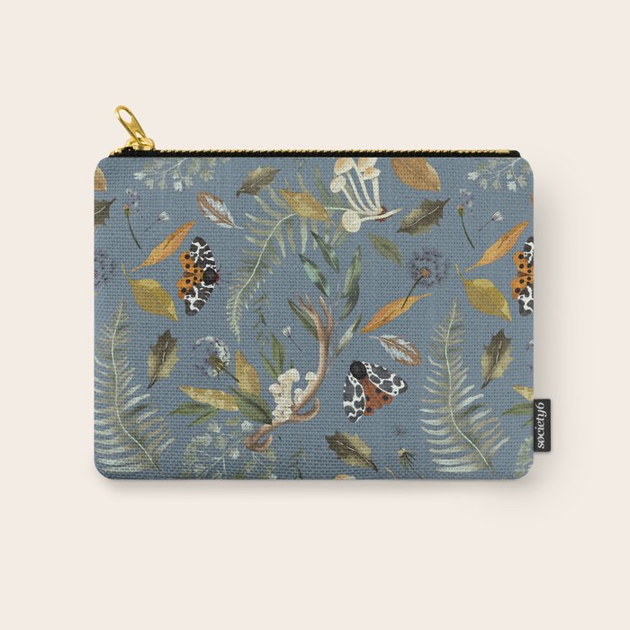 Moths Mystical Woodland B Carry All Pouch Gallery Image 1