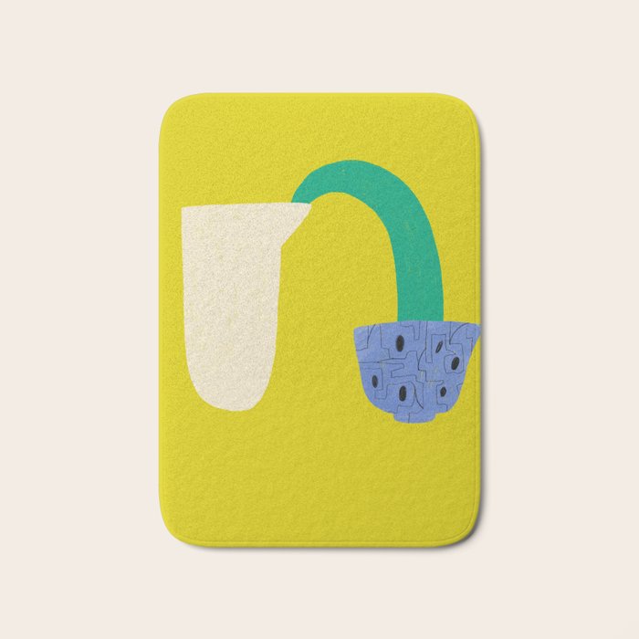 TEA STILL LIFE Bath Mat Gallery Image 1