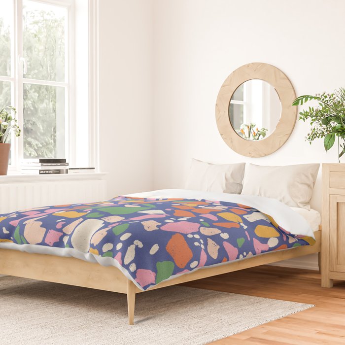 Terrazzo #1 Duvet Cover Gallery Image 2