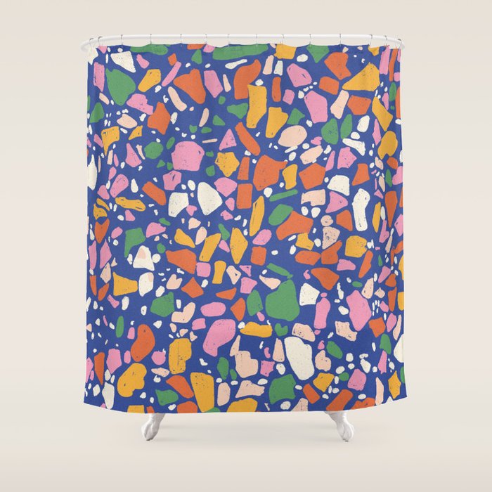 Terrazzo #1 Shower Curtain Gallery Image 1