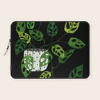 Back monstera obliqua Laptop Sleeve Gallery Image 1