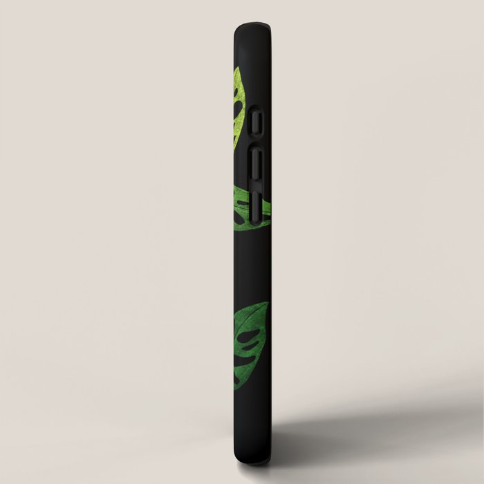 Back monstera obliqua iPhone Case Gallery Image 2