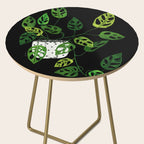 Back monstera obliqua Side Table Gallery Image 2