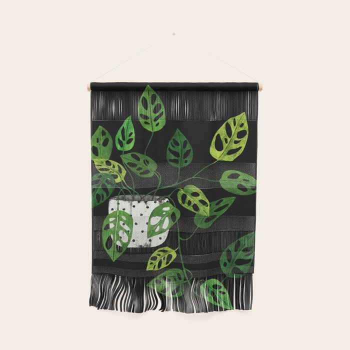 Back monstera obliqua Wall Hanging Gallery Image 1