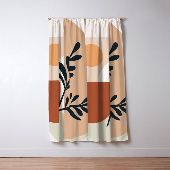 Geometric Shapes Window Curtain Gallery Image 3