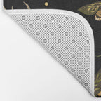 Death Head Moths Night Bath Mat Gallery Image 2