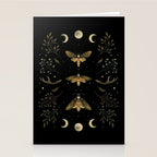 Death Head Moths Night Stationery Card Gallery Image 2