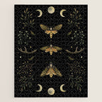 Death Head Moths Night Jigsaw Puzzle Gallery Image 1