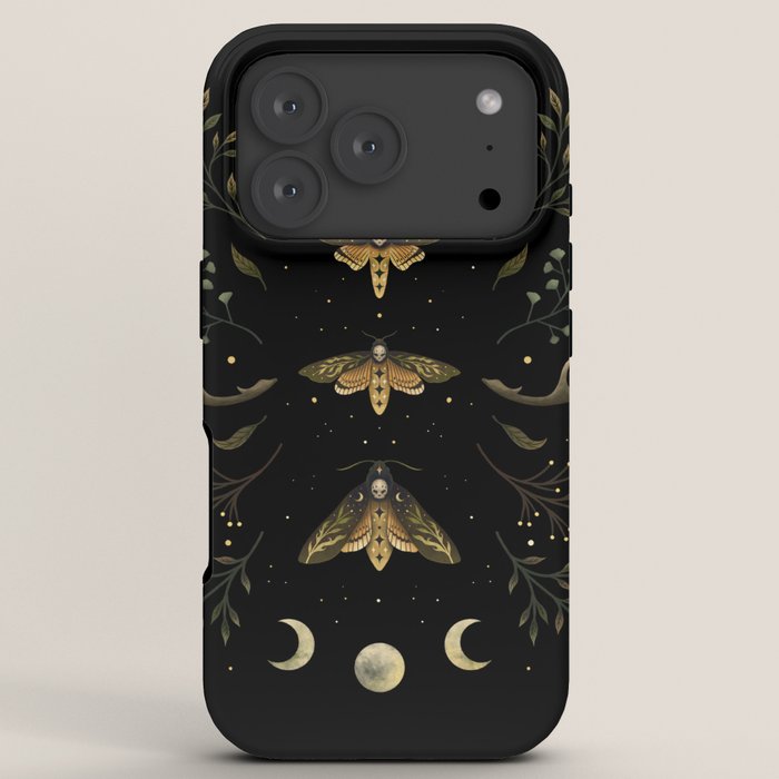 Death Head Moths Night iPhone Case Gallery Image 7