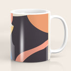 Modern Abstract Art Face 3 Coffee Mug Gallery Image 1