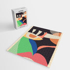 Modern Abstract Art Face 3 Jigsaw Puzzle Gallery Image 2