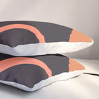 Modern Abstract Art Face 3 Pillow Sham Gallery Image 3
