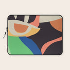 Modern Abstract Art Face 3 Laptop Sleeve Gallery Image 1