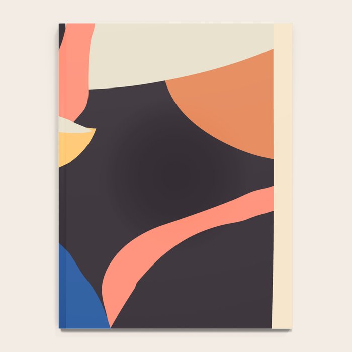 Modern Abstract Art Face 3 Notebook Gallery Image 4