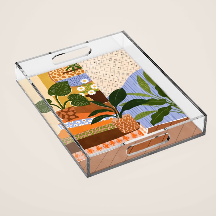 Vintage Staircase Acrylic Tray Gallery Image 1