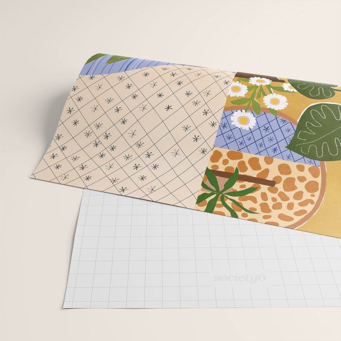 Vintage Staircase Wrapping Paper Gallery Image 2