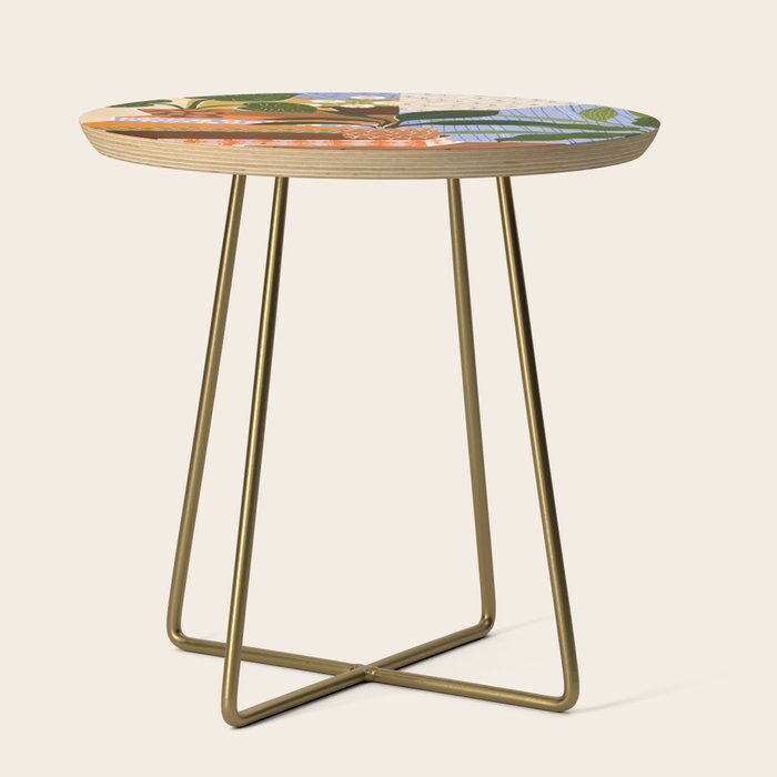 Vintage Staircase Side Table Gallery Image 1
