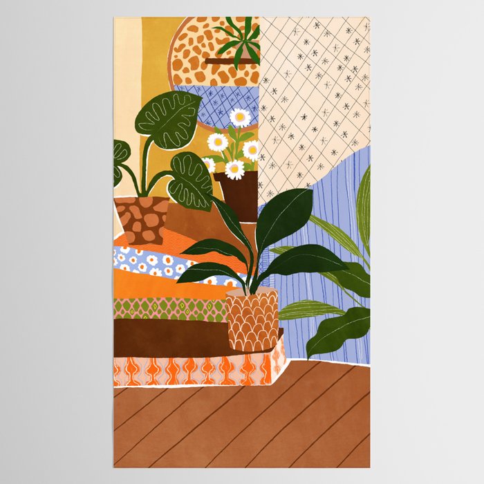 Vintage Staircase Tablecloth Gallery Image 2