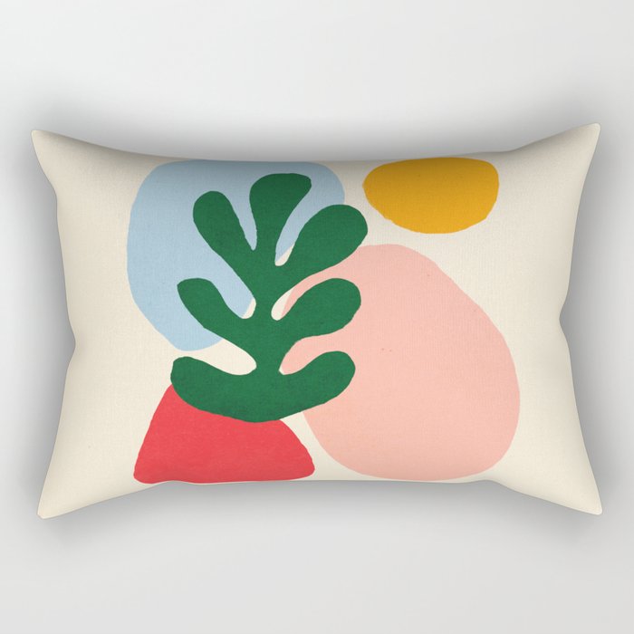 Wildlife | Cutouts by Henri Matisse Rectangular Pillow Gallery Image 1