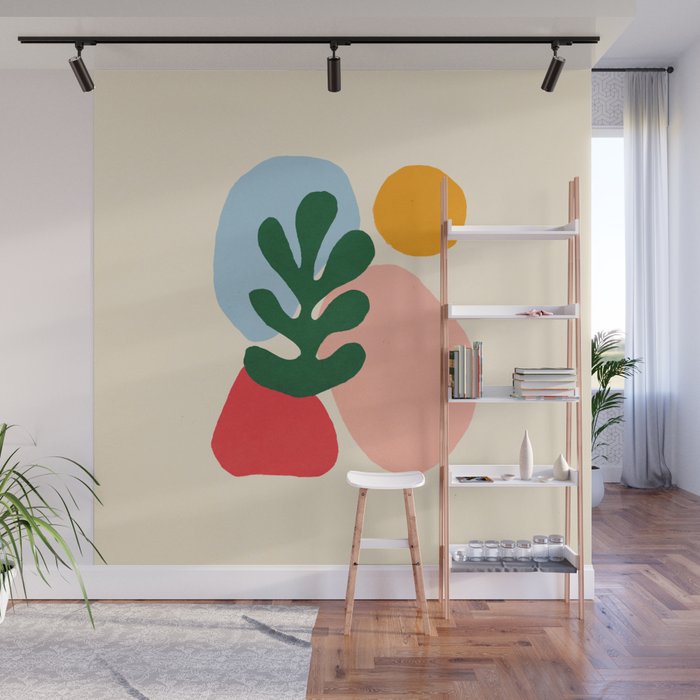 Wildlife | Cutouts by Henri Matisse Wall Mural Gallery Image 1