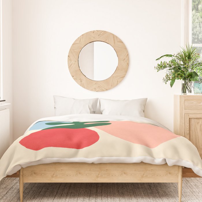 Wildlife | Cutouts by Henri Matisse Duvet Cover Gallery Image 3