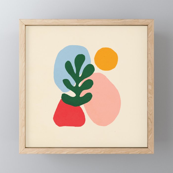 Wildlife | Cutouts by Henri Matisse Mini Art Print Gallery Image 1