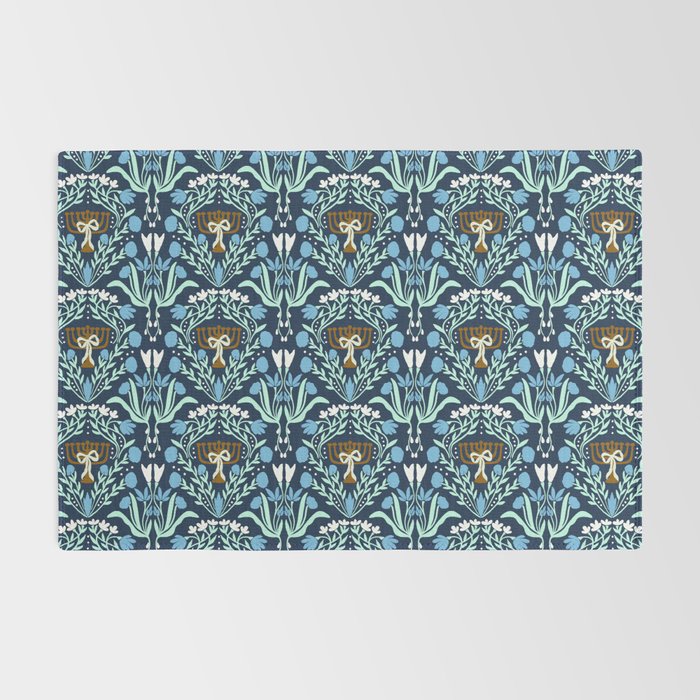 Art Nouveau Hanukkah Rug Gallery Image 2