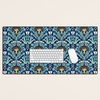 Art Nouveau Hanukkah Desk Mat Gallery Image 1