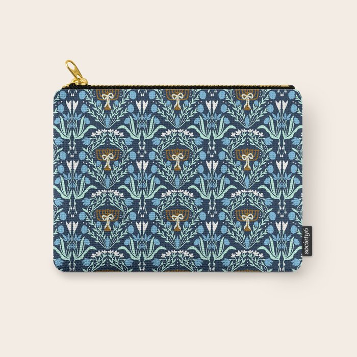 Art Nouveau Hanukkah Carry All Pouch Gallery Image 1