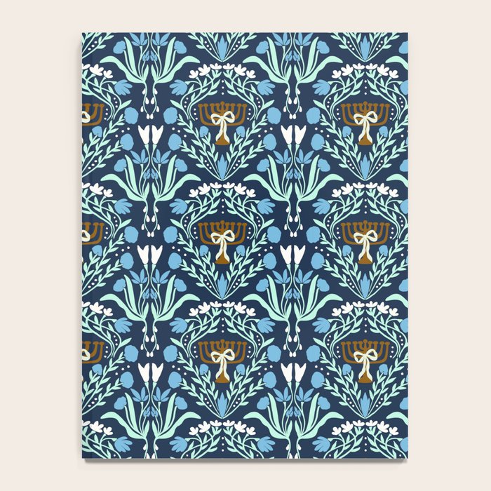 Art Nouveau Hanukkah Notebook Gallery Image 4