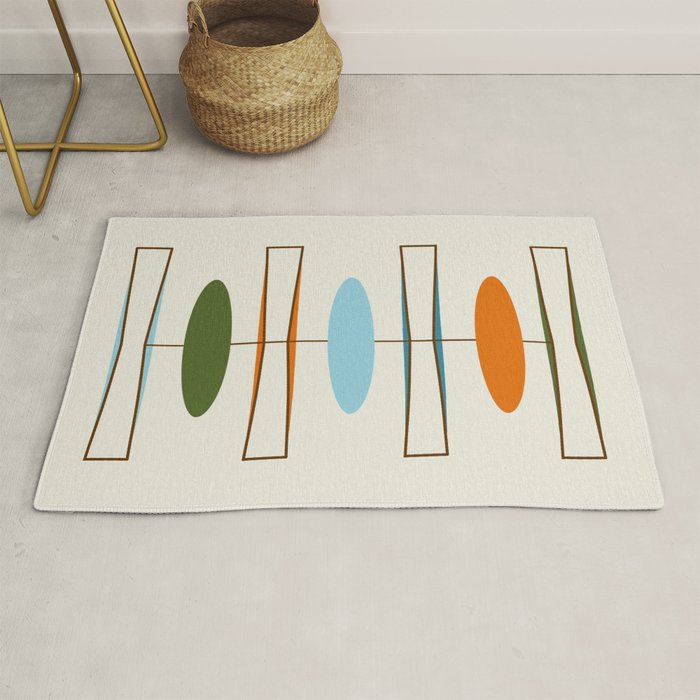 Mid-Century Modern Art 1.2 Rug Gallery Image 1