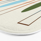 Mid-Century Modern Art 1.2 Bath Mat Gallery Image 3