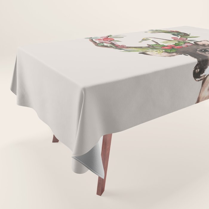 Christmas Deer Tablecloth Gallery Image 1