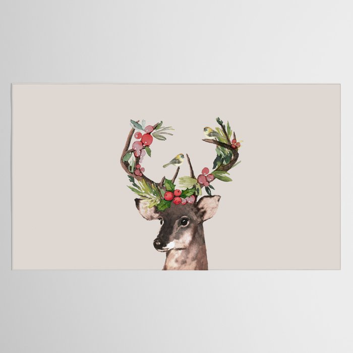 Christmas Deer Tablecloth Gallery Image 2