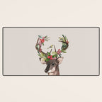 Christmas Deer Desk Mat Gallery Image 3