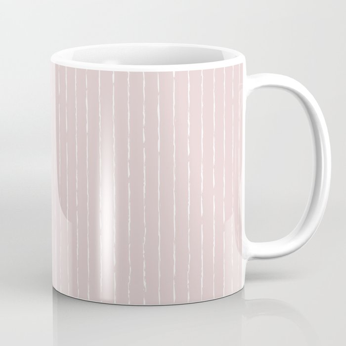 Lines II (Light Pink) Coffee Mug Gallery Image 1